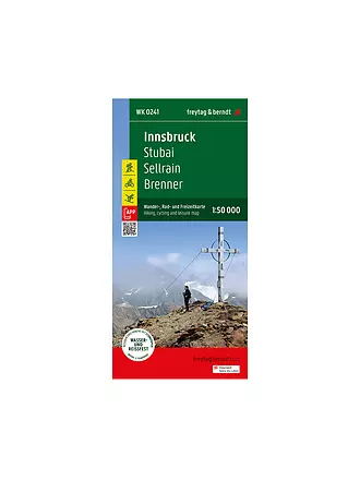 FREYTAG & BERNDT | Wanderkarte WK 0241 Innsbruck, 1:50.000 | 